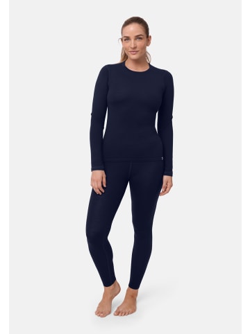 DANISH ENDURANCE Baselayer-Set Merino Baselayer in dark navy