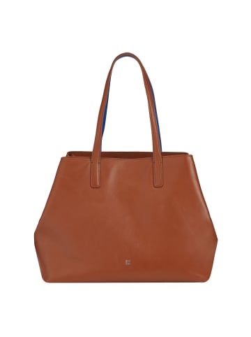 DuDu Pauline Shopper Tasche Leder 36 cm in cannella