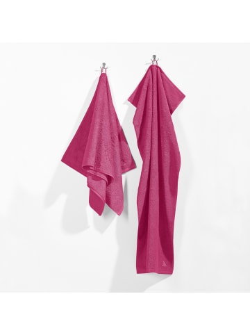 Erwin Müller Frottier Badetuch Heidenheim in fuchsia