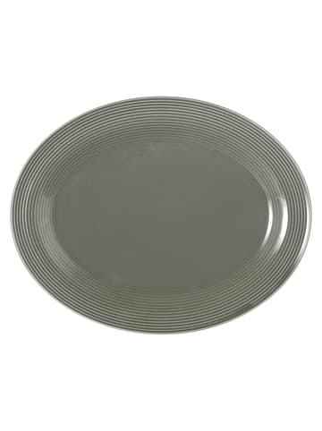 Seltmann Weiden Servierplatte Beat Color Glaze in 35 x 28 cm in Perlgrau
