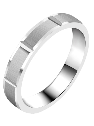 Adeliás Damen Ring aus Edelstahl in silber