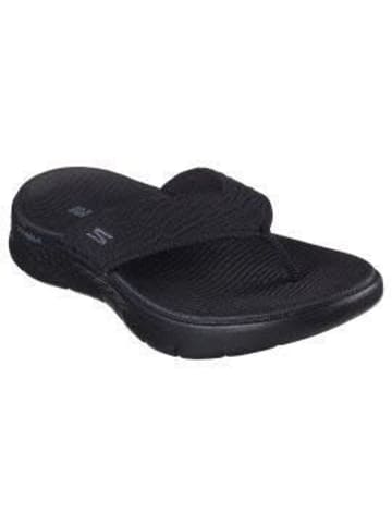 Skechers Pantolette in schwarz
