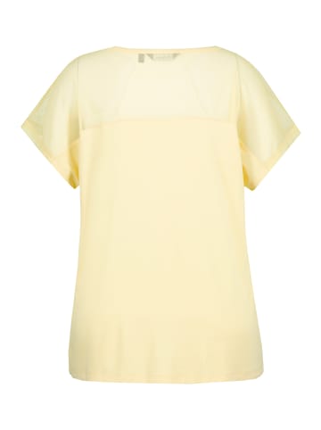 Ulla Popken Shirt in sorbet gelb