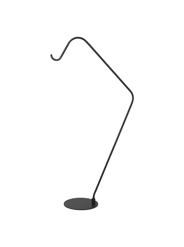 STAR Trading Bodenständer ,Mark für Outdoor-Lampenschirme, Metall, schwarz, 176cm