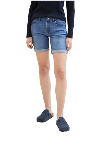 Tom Tailor Shorts Slim Fit Five-Pocket Jeansshorts Denim in Hellblau