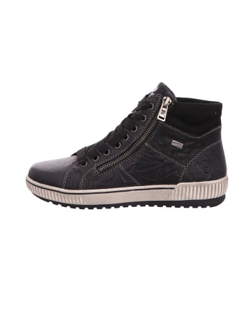 remonte Schnürstiefelette in schwarz/schwarz/schw