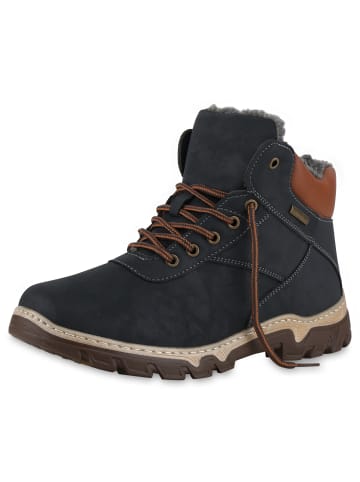 VAN HILL Winter Boots Jamie in Dunkelblau