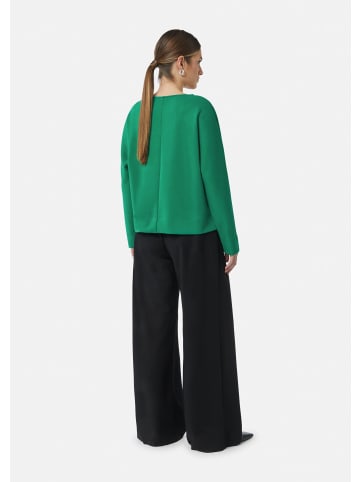comma Sweatshirt  in  7615_smaragd
