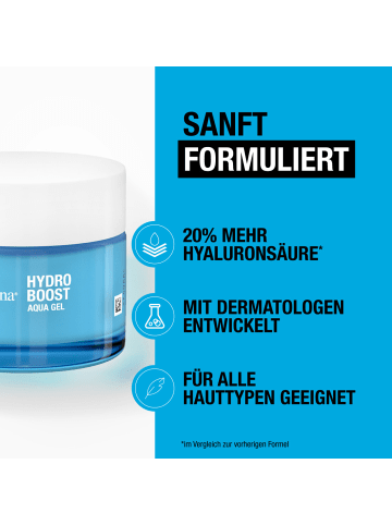 Neutrogena Tagescreme "Hydro Boost Aqua Gel" 6er-Pack (6x 50ml)