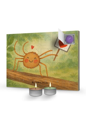 Mr. & Mrs. Panda Kerzen Adventskalender Spinne Agathe Motivation... in Weiß