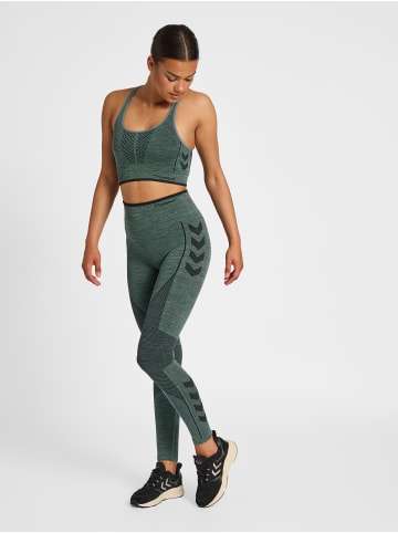 Hummel Leggings Hmlmt Aly Damen in NORTH ATLANTIC/BLACK MELANGE