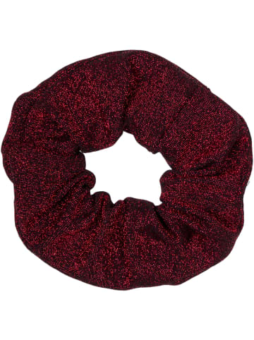 styleBREAKER Scrunchie Haargummi in Bordeaux-Rot