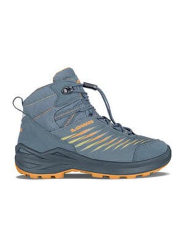 LOWA Mädchen Halbschuhe ZIRROX II GTX MID JR in petrol/mango