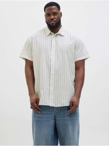 JACK & JONES PLUS Hemd in Cloud Dancer