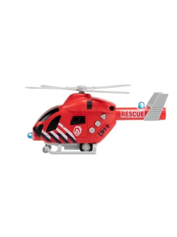 Toi-Toys Feuerwehr - Hubschrauber Rescue mit Licht und Sound, Helicopter 4 Jahre