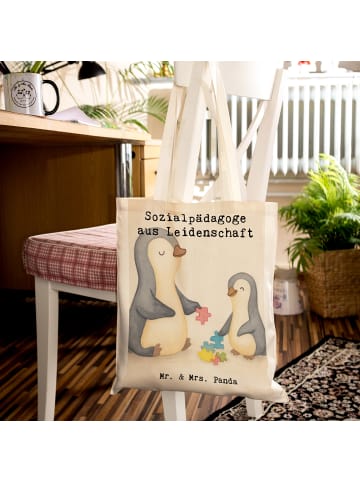 Mr. & Mrs. Panda Shopping Tasche Sozialpädagoge Leidenschaft Des... in Weiß