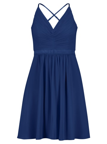 Vera Mont Cocktailkleid mit Raffung in Festival Blue