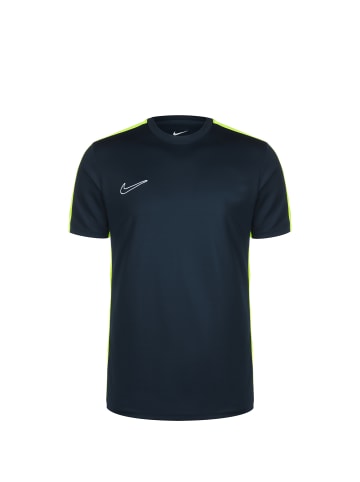 Nike Performance Trainingsshirt Dri-FIT Academy 23 in dunkelblau / neongelb