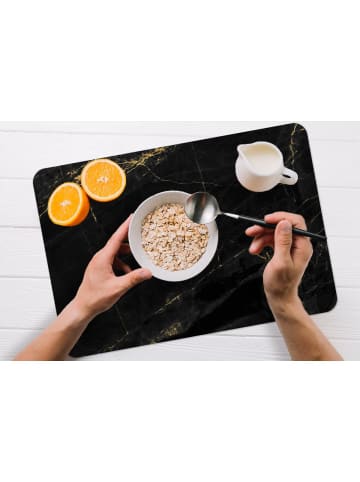MuchoWow Tischset (6-teilig) Orange