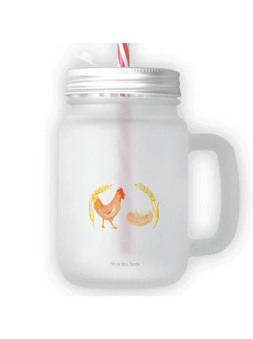 Mr. & Mrs. Panda Glas Huhn Stolz ohne Spruch in Transparent