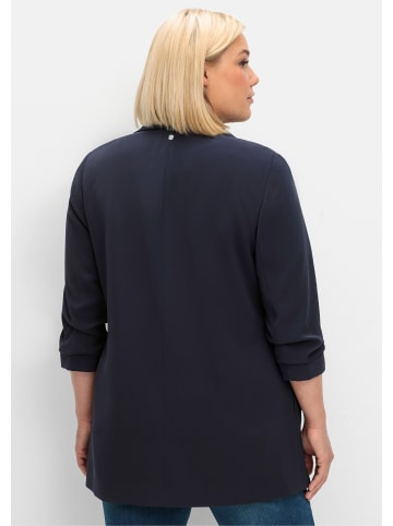 sheego Longblazer in tiefblau