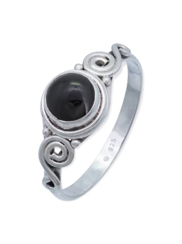 mantraroma 925er Silber - Ringe mit Onyx