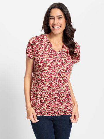 WITT WEIDEN Print-Shirt in erdbeere-lindgrün-bedruckt