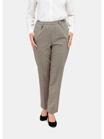 GOLDNER Kurzgröße:  Trevira-Schurwollschlupfhose LOUISA Trevira-Schurwollschlupfhose LOUISA in taupe / melange