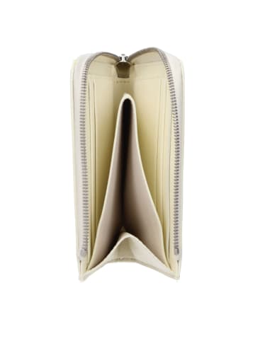 Jil Sander Weiß Leder Geldbörse