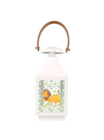 Mr. & Mrs. Panda Windlicht Outdoor Sternzeichen Löwe ohne Spruch in Transparent