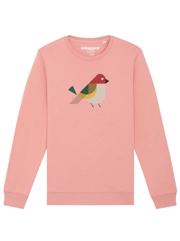 wat? Apparel Sweatshirt Vogel in Canyon Pink
