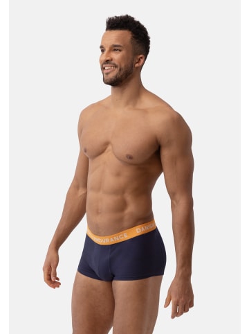 DANISH ENDURANCE Boxershorts Short Trunks in navy/orange/bordeaux