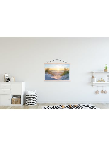 MuchoWow Poster mit Leiste Sonnenuntergang  (BxH)