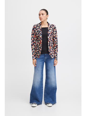 ICHI IHKate regular fit in Total Eclipse Multi aop