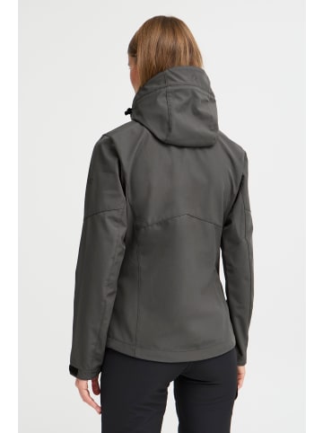 North Bend Softshelljacke NBRosa W 211135MMM  W-PRO 8.000 mit wasserdichter Beschichtung in Grau