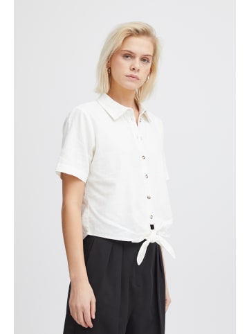 ICHI IHLINO SH Regular fit in Cloud Dancer