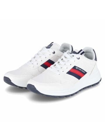 Tom Tailor Schnürhalbschuh in weiss