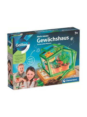 Clementoni Experimentierkasten Galileo Mein neues Gewächshaus, ab 7 Jahre