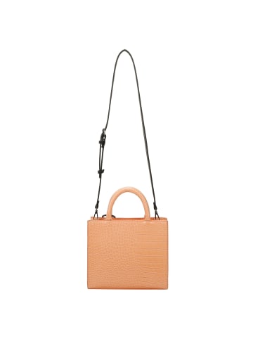 Buffalo Big Boxy Handtasche 26 cm croco orange tan