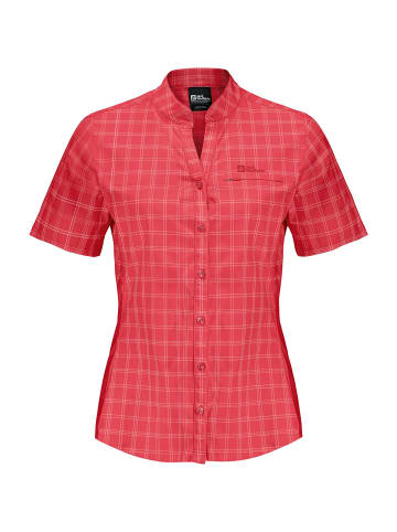 Jack Wolfskin Funktionsbluse NORBO in vibrant red check