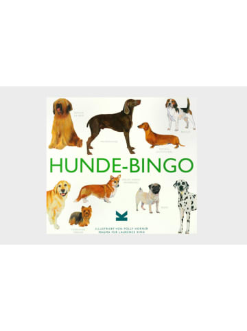 Laurence King Verlag Gesellschaftsspiel Hunde-Bingo in Bunt
