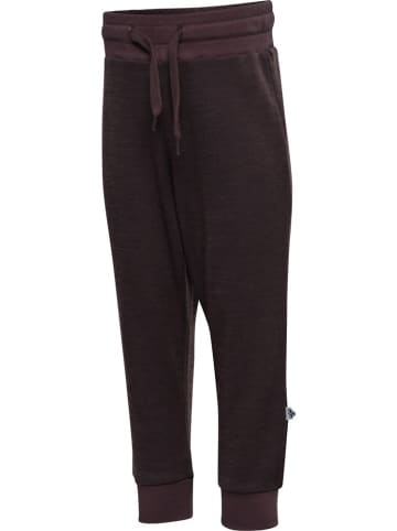 Hummel Kinder Sweat Pants "Hmlmini Wool Pants" in Braun
