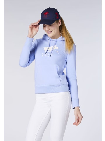 Polo Sylt Hoodie in Blau