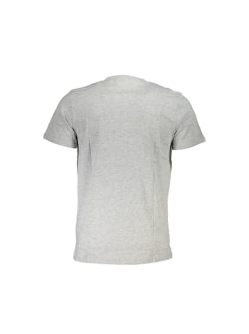 cavalli CLASS Graues Baumwoll-T-Shirt