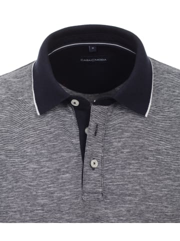 CASAMODA Polo-Shirt in graues Dunkelblau