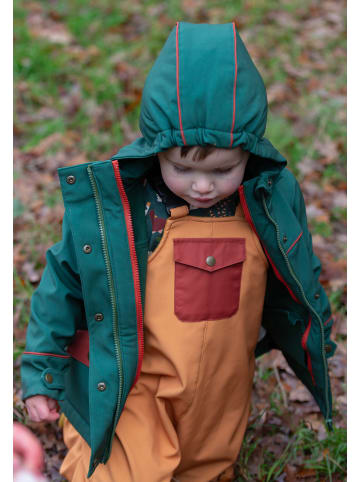 Little Green Radicals Wasserfeste Latzhose aus recyceltem Material mit Futter in Gold