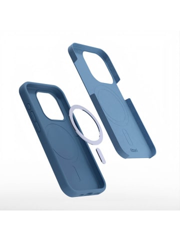 COFI 1453 Etteri Silicone Mag Kompatibel mit  iPhone 18 Pro Max / 17 Pro in Dunkelblau