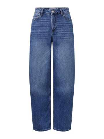 Pieces Barrel Fit Jeans in Medium Blue Denim1