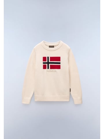 Napapijri Kinder Sweatshirt "K D-Mura C" in Beige