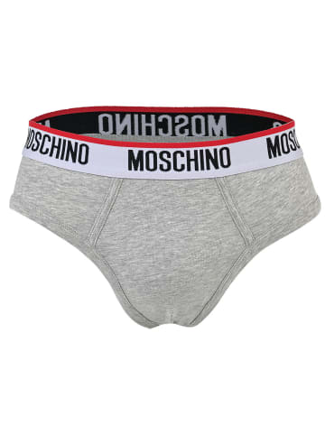 Moschino Slip 3er Pack in Grau